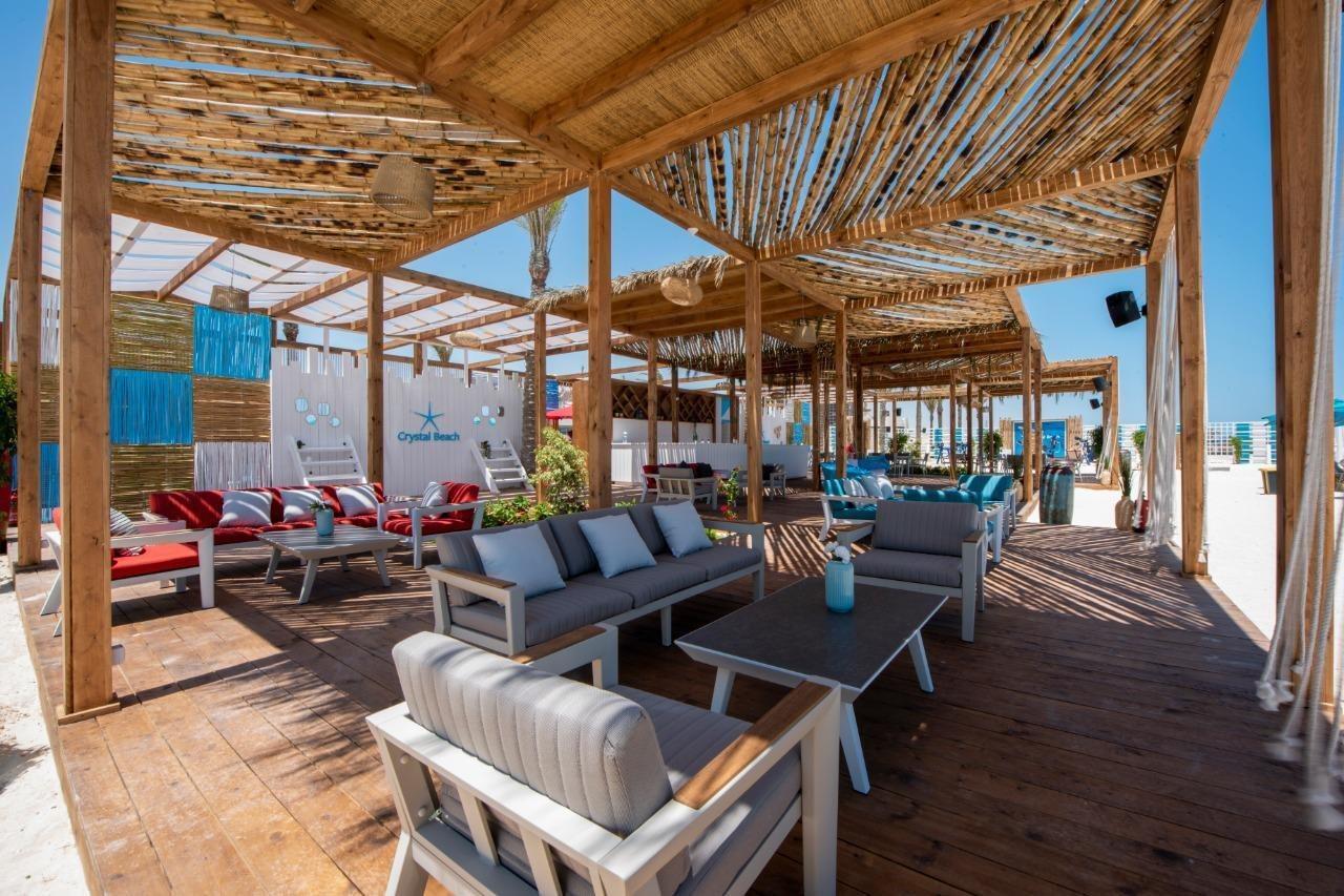 Crystal Inn Hotel - Alamein (Adults Only) El Alamein Exterior foto The beach club at the resort