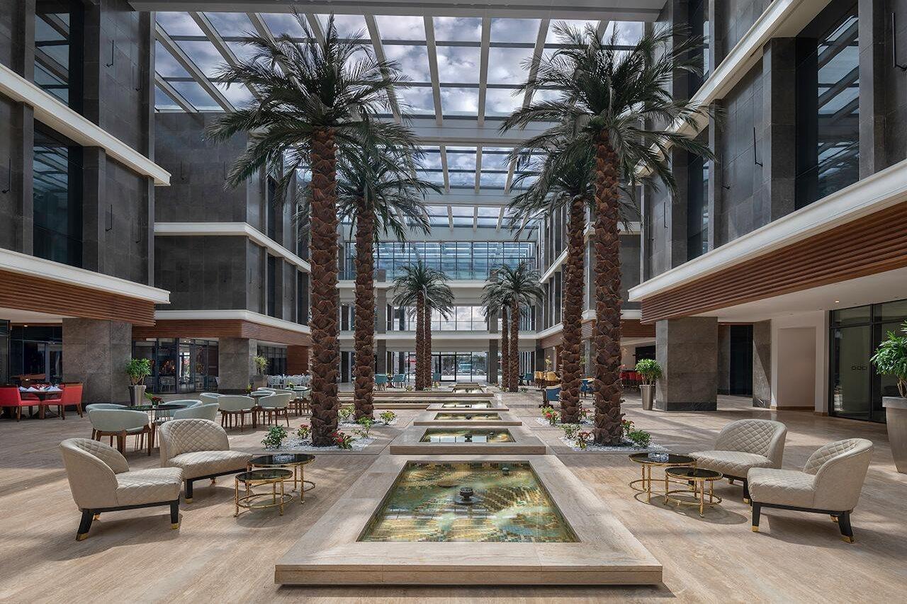 Crystal Inn Hotel - Alamein (Adults Only) El Alamein Exterior foto The lobby of the hotel